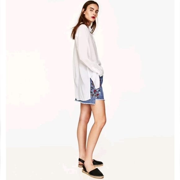 Zara Women Espadrilles Sandals Black Size 10 EUR 41 - Picture 4 of 13